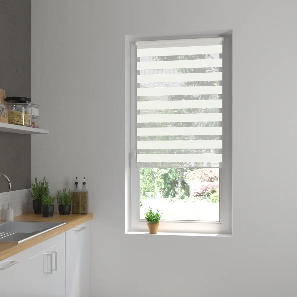 Штора рулонная день-ночь Inspire Peter 70x160 см белая White 0 82691077 STLM-2011255 - Вид №10