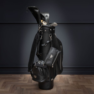 Кожаная сумка для гольфа