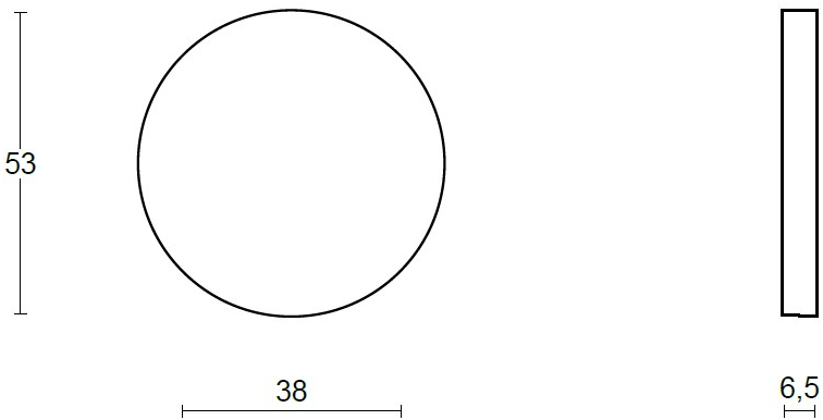 Formani Розетка круглая из нержавеющей стали Inc 3601r001inxx0 - Вид №1