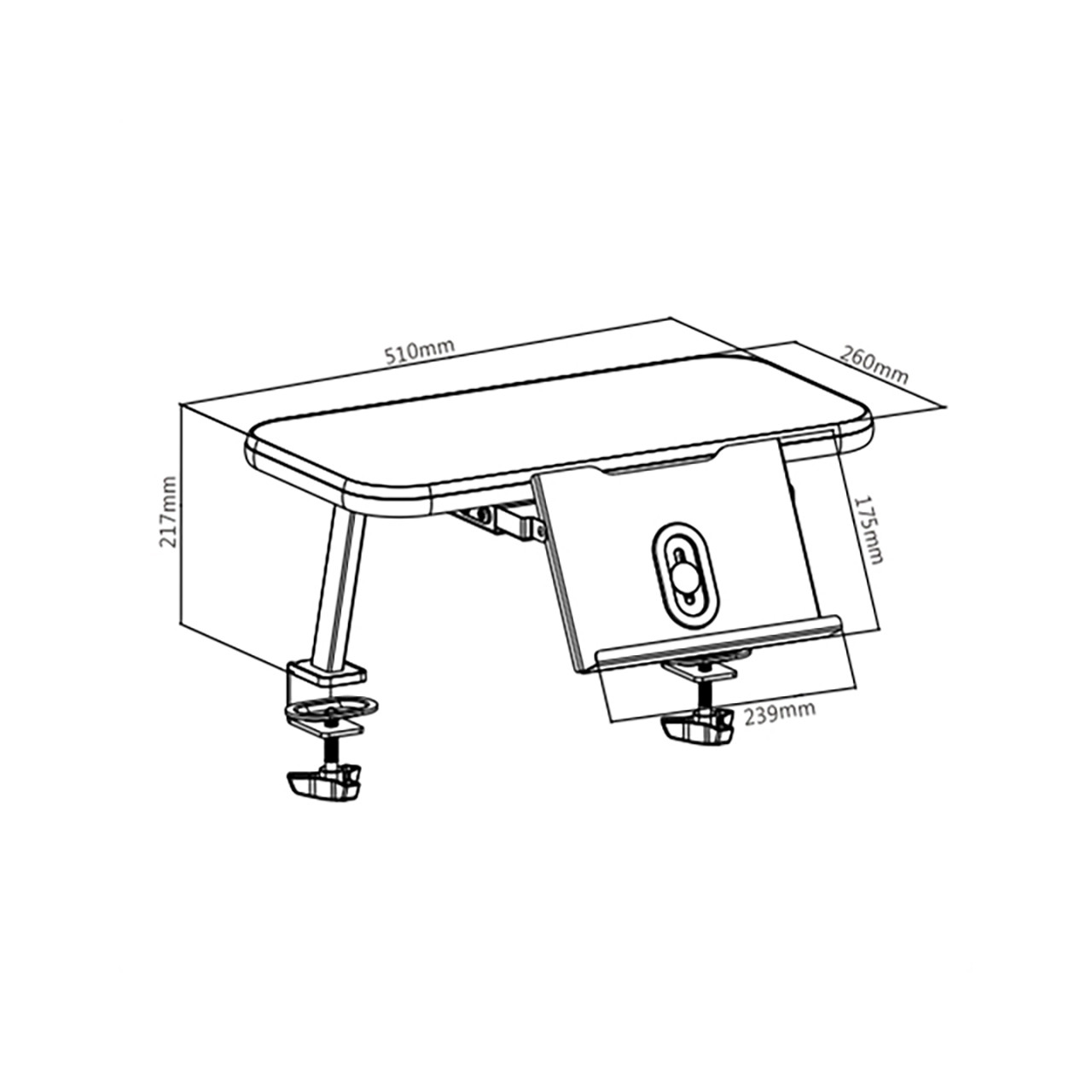 Полка для книг розовая FunDesk Pink FUNDESK  00-3948518 Белый;розовый Santreyd  - Вид №9