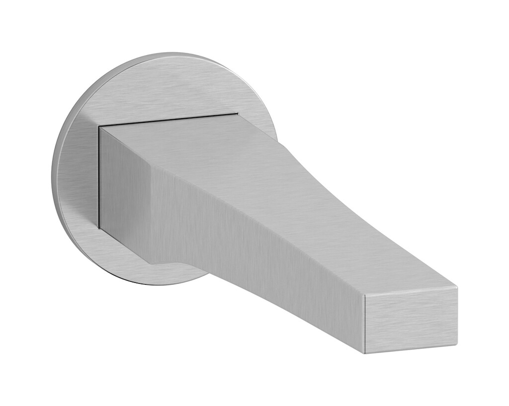 Настенный излив. WE ARE IB tw200cc Brushed Nickel Twitter