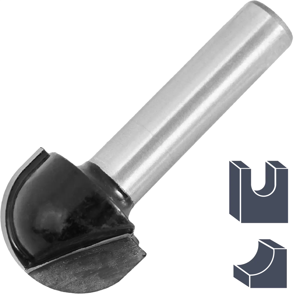 Фреза пазовая галтельная Santreyd для декоративной обработки дерева 19×13 мм 85635401 STLM-0064806