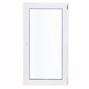 Окно пластиковое ПВХ VEKA одностворчатое 1270x800 мм (ВxШ) правое однокамерный стеклопакет белый/темный дуб