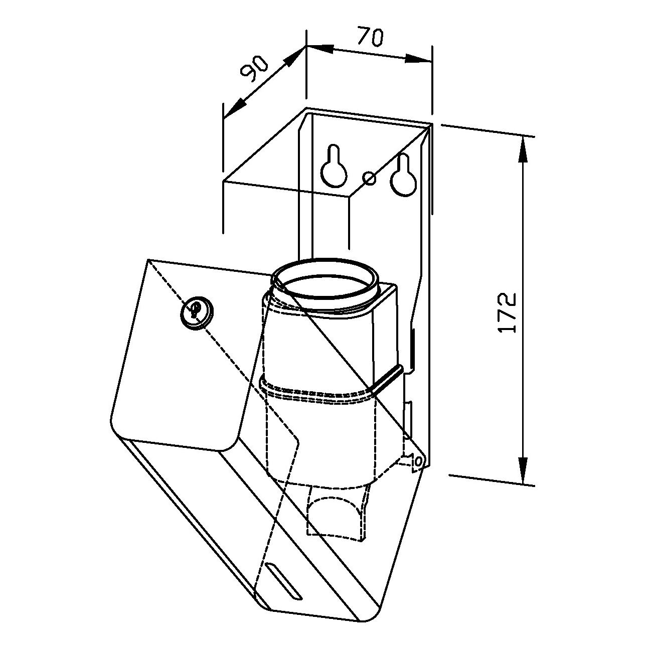 727336 Дозатор жидкого мыла PP107 WAGNER_EWAR Wagner Ewar  - Вид №1