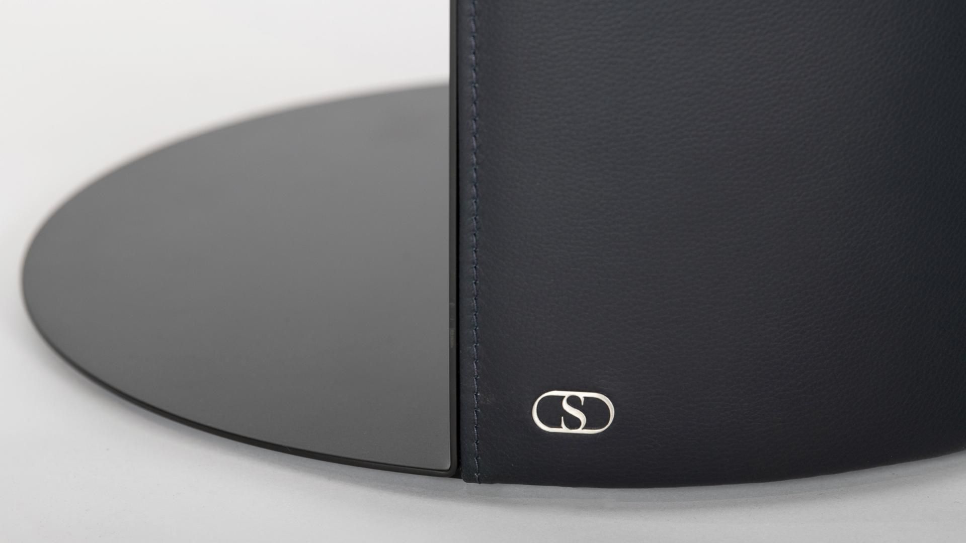 Круглый журнальный столик из кожи и листового металла de Sede DS-5250 TANGO ARCH-00035054 - Вид №11