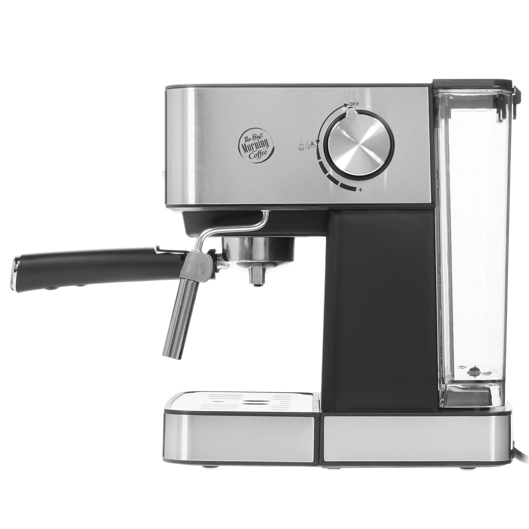 8145434 Кофеварка рожковая Endever Costa-1065 серебристый STDN-0041144 - Вид №2