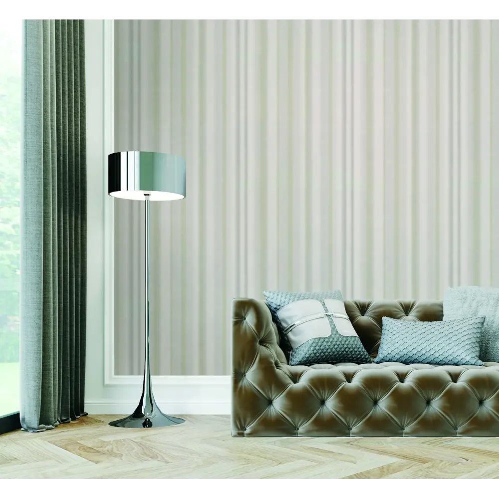 Обои флизелиновые Ovk Design D.Langer Ave серый 1.06 м 10667-04 88915312 STLM-2095431 set 5 CURTAIN - Вид №3