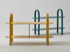 Алюминиевый книжный шкаф