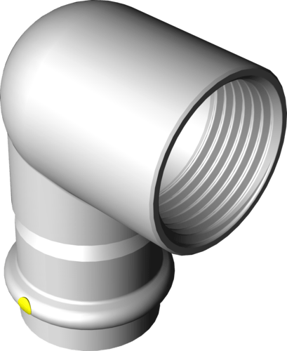 486 389 Модель 0214.2 Трубопроводные системы  Sanpress Inox G  Переходники/​переходные угольники Santreyd  - Вид №2