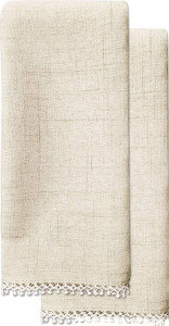 10615416 Bardwil Набор из 2 салфеток 48х48см "Французский жемчуг" (бежевая) Полиэстер