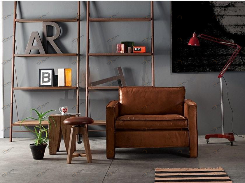 Devina Nais Кожаное кресло с подлокотниками Nevada sun-id-1503477