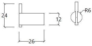 Water Evolution Крючок для полотенца из нержавеющей стали S22 sun-id-1395183 - Вид №2