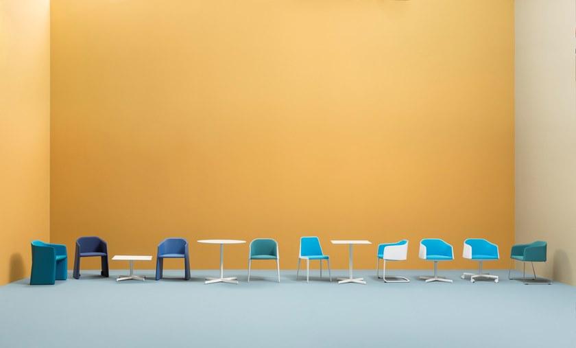 Pedrali Консольный стул с подлокотниками Laja Cantilever 882 - Вид №3