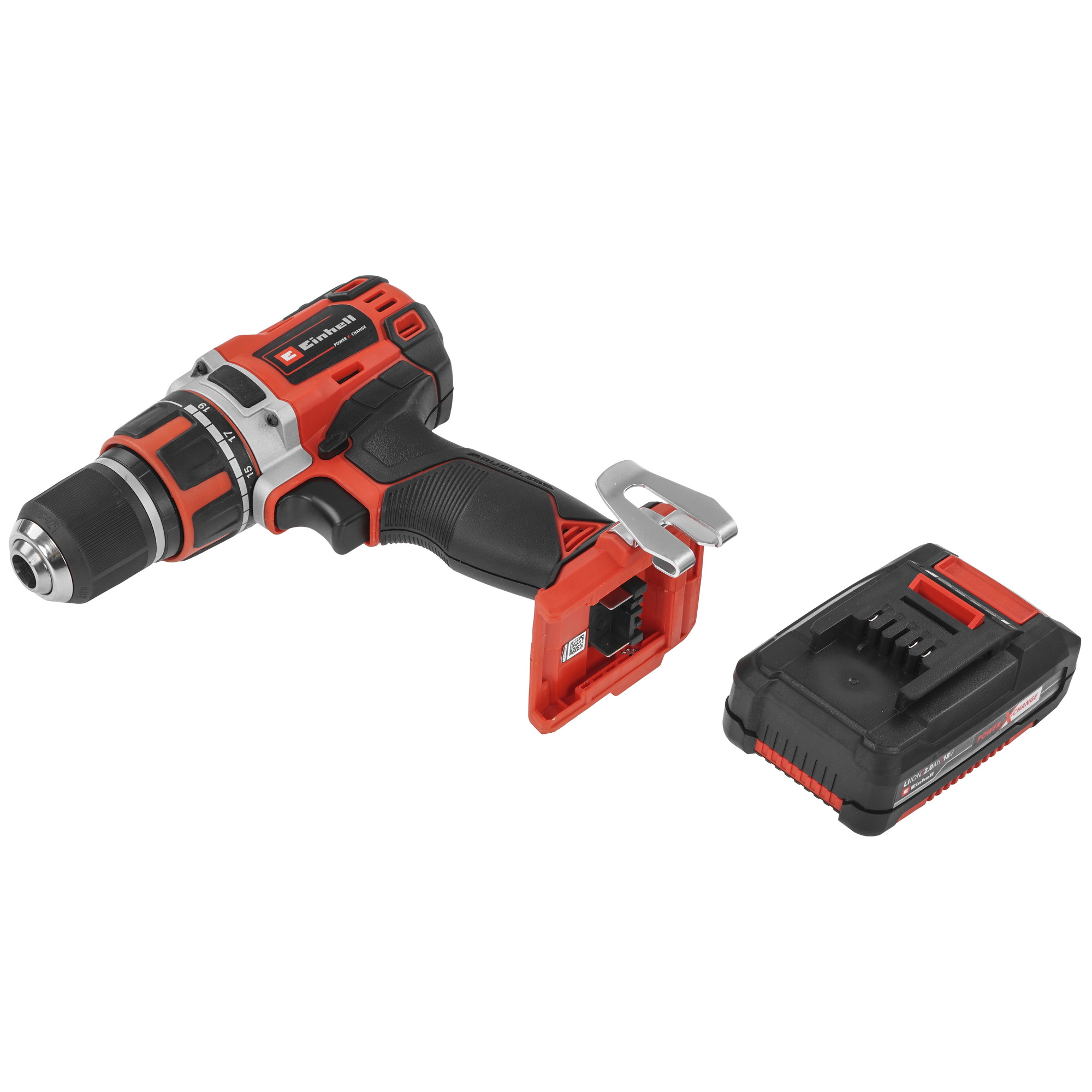 Дрель-шуруповерт Einhell PXC TE-CD 18/50 Li BL Power X Change 18V 9086139 STDN-0037054 - Вид №5