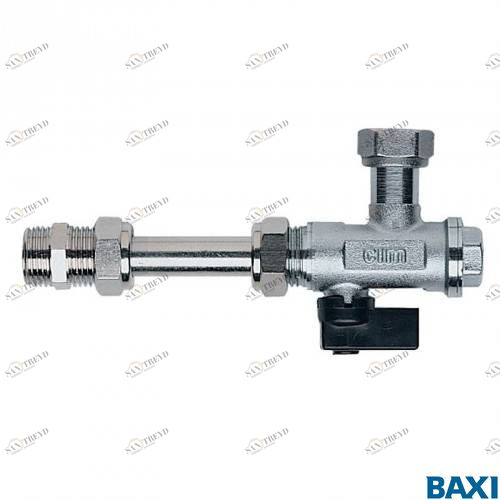 KHG71402191- Запорный кран с фильтром на обратке системы отопления BAXI 