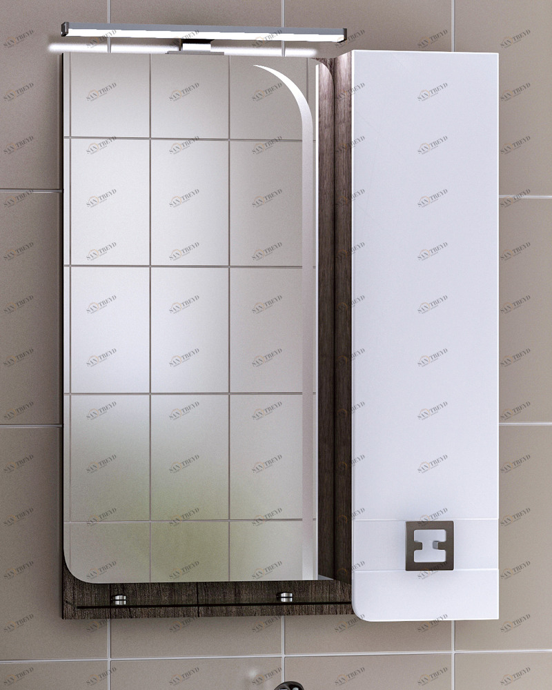 Зеркало Bruno 600 антик600⨉150⨉700 мм антик VIGO sun-id-664585