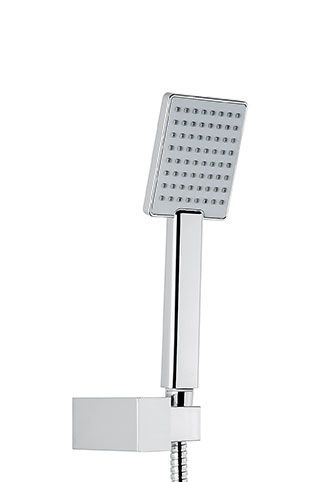 170CR Набор ручного душа 170: шланг 150см. из латуни (C02706А), однорежимная лейка, цвет хром EMMEVI 