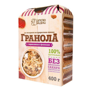 Гранола с черносливом и финиками ДРЕВО ЖИЗНИ