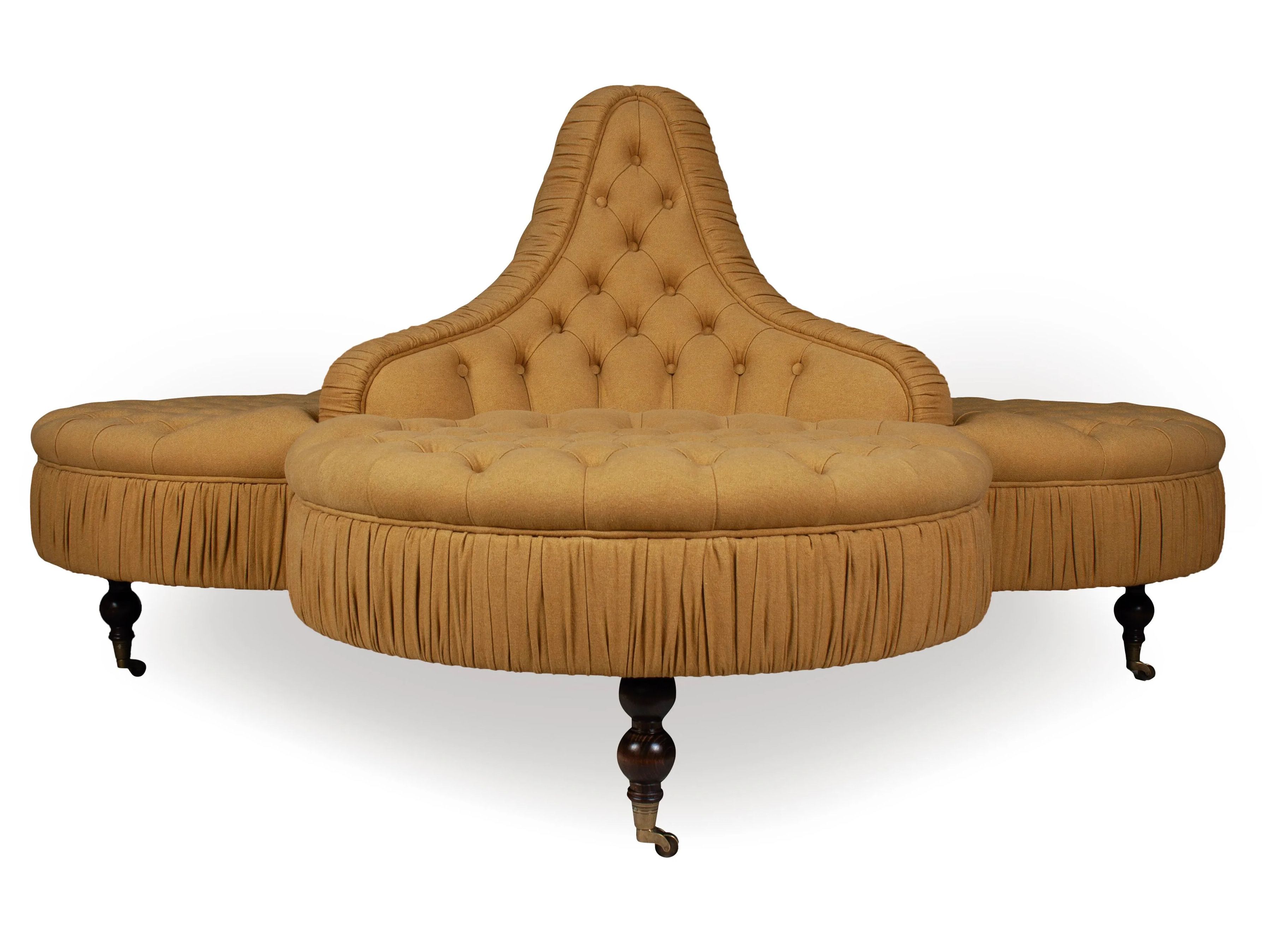 Капитонный диван с подголовником на 4 места CREARTE COLLECTIONS LAB VICTORIAN CONVERSATIONS ARCH-00134188 - Вид №2