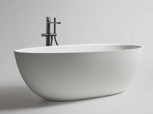 Antonio Lupi Design Отдельностоящая овальная ванна из cristalplant® Eclipse