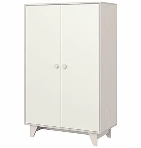 Шкаф двухдверный детский молочный Line ELLIPSE ELLIPSE LINE 257714 Молочный