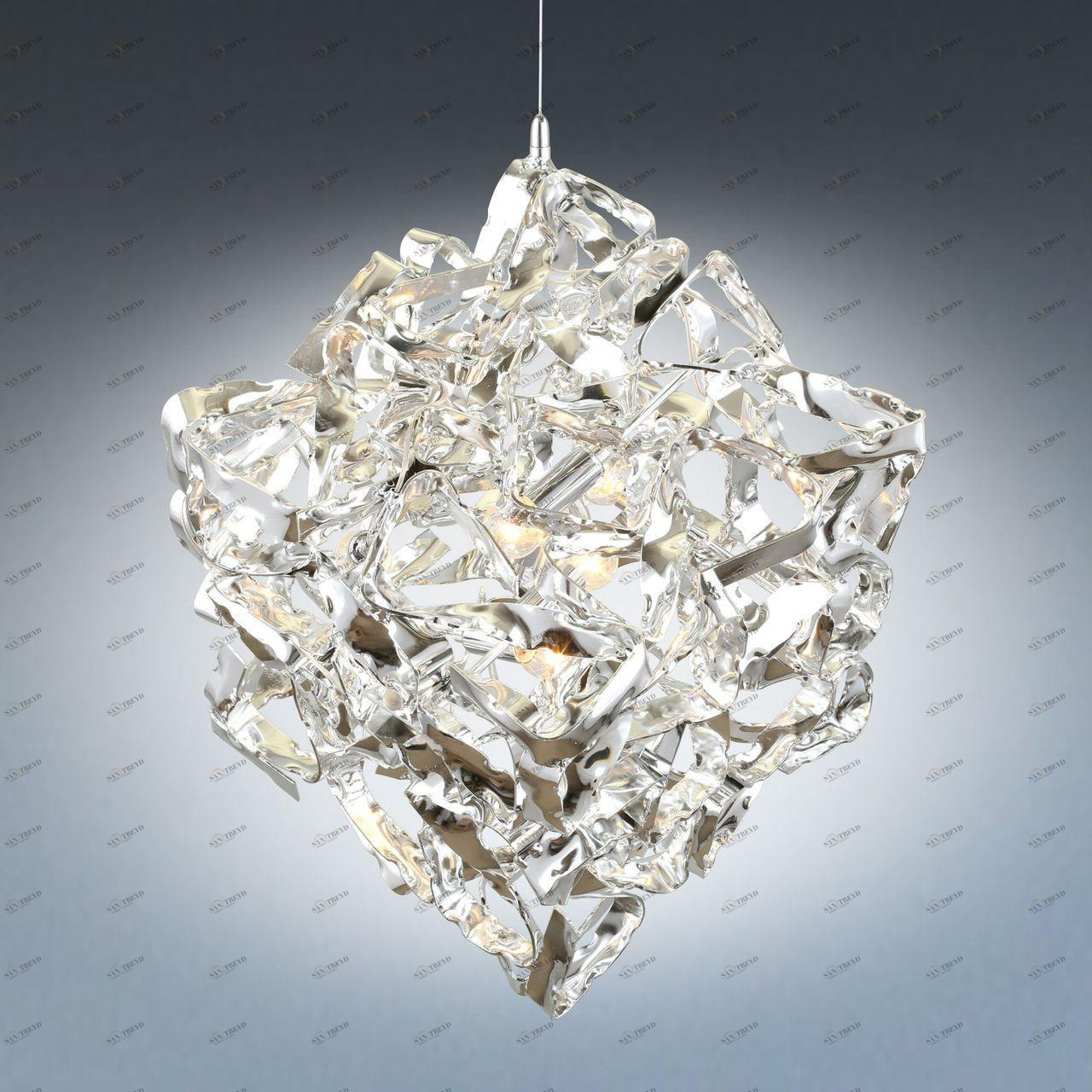 Подвесной светильник Omnilux Stracca OML-85213-06 OMNILUX ДИЗАЙНЕРСКИЕ, STRACCA 223021 Серебро 