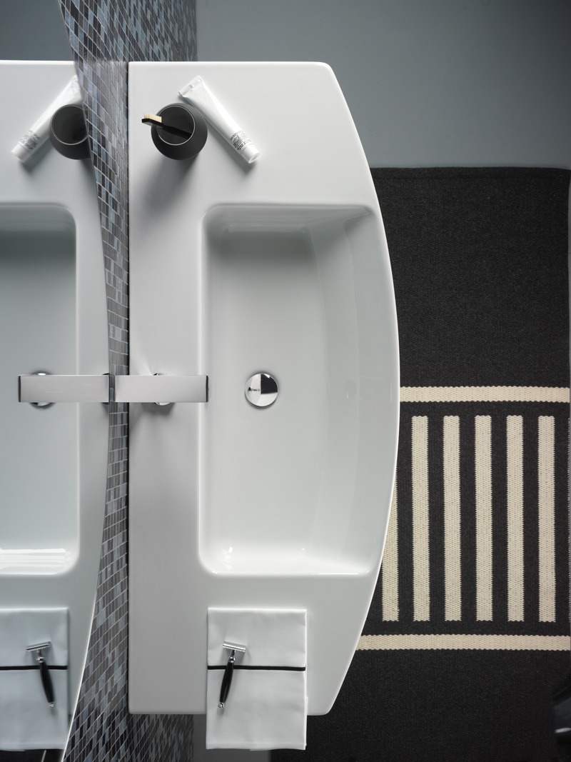 7724111 Встроенная раковина под столешницу овальная GSI ceramica Norm - Вид №3