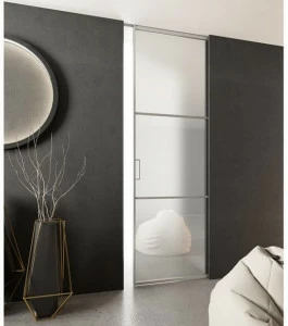 FOA Исчезающая раздвижная дверь из матового стекла Factory