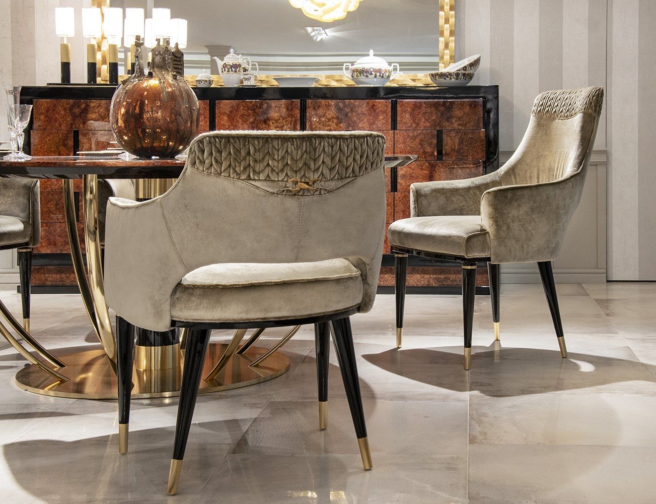 Мягкий стул из ткани Formitalia купол ARCH-00119530 - Вид №6