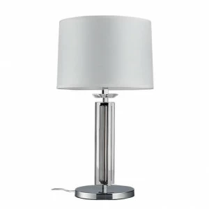 Лампа настольная 88х40 см хром Newport Chrome 4401/T без абажура NEWPORT ИНТЕРЬЕРНЫЕ 00-3889155 Прозрачный;серебро