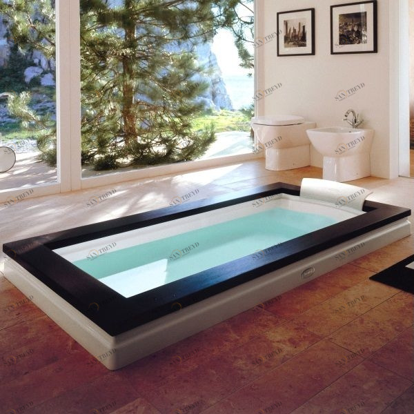 Ванна встроенная без гидромассажа Aura Uno Design 9450-075 Jacuzzi 9450075