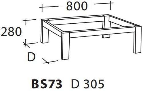Karl Andersson Деревянный буфет / офисный блок в скандинавском стиле Ka72 737+bs73+ks13  - Вид №3