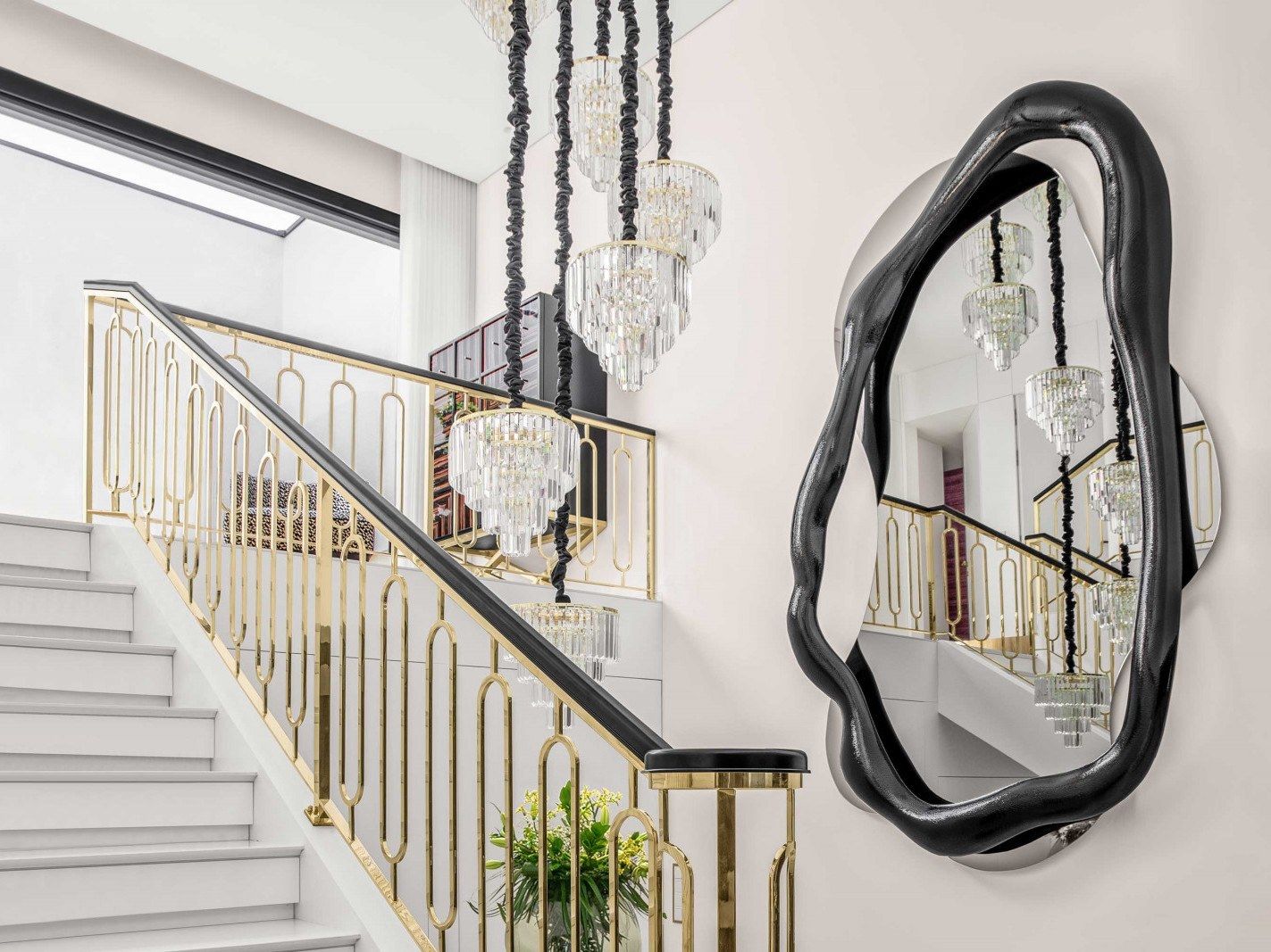 Настенное зеркало в рамке KARPA TWISTED OVAL M ARCH-00023437 - Вид №3