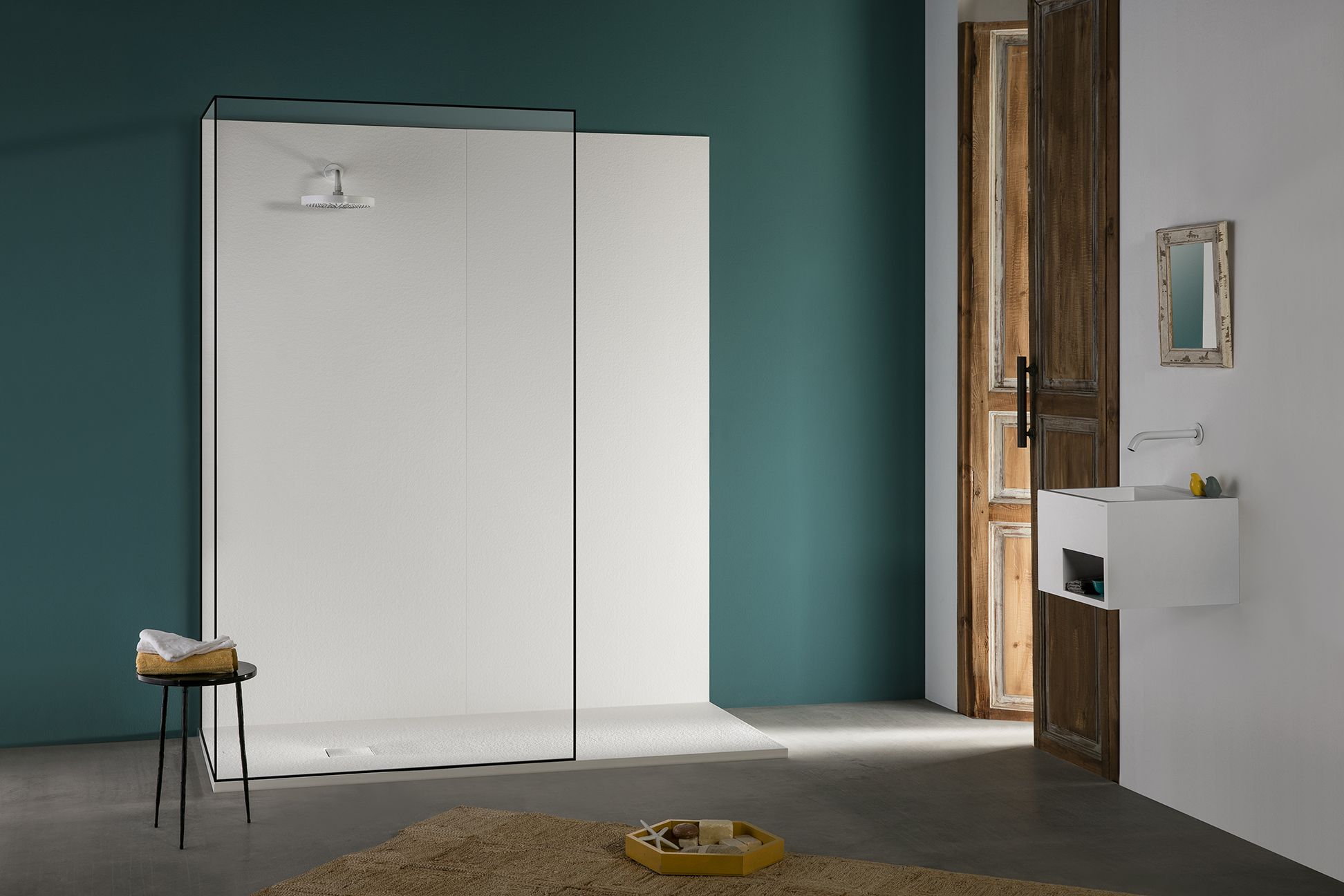 MCBATH Zeus Vulcano 120x100 прямоугольный антрацит sun-id-1959870 - Вид №3