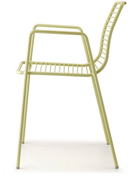 SCAB DESIGN Стул складной стальной с подлокотниками Summer sun-id-1475984 - Вид №1