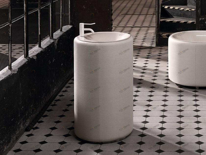 A220 tx Напольная раковина стоящая овальная Bette Bettelux oval couture