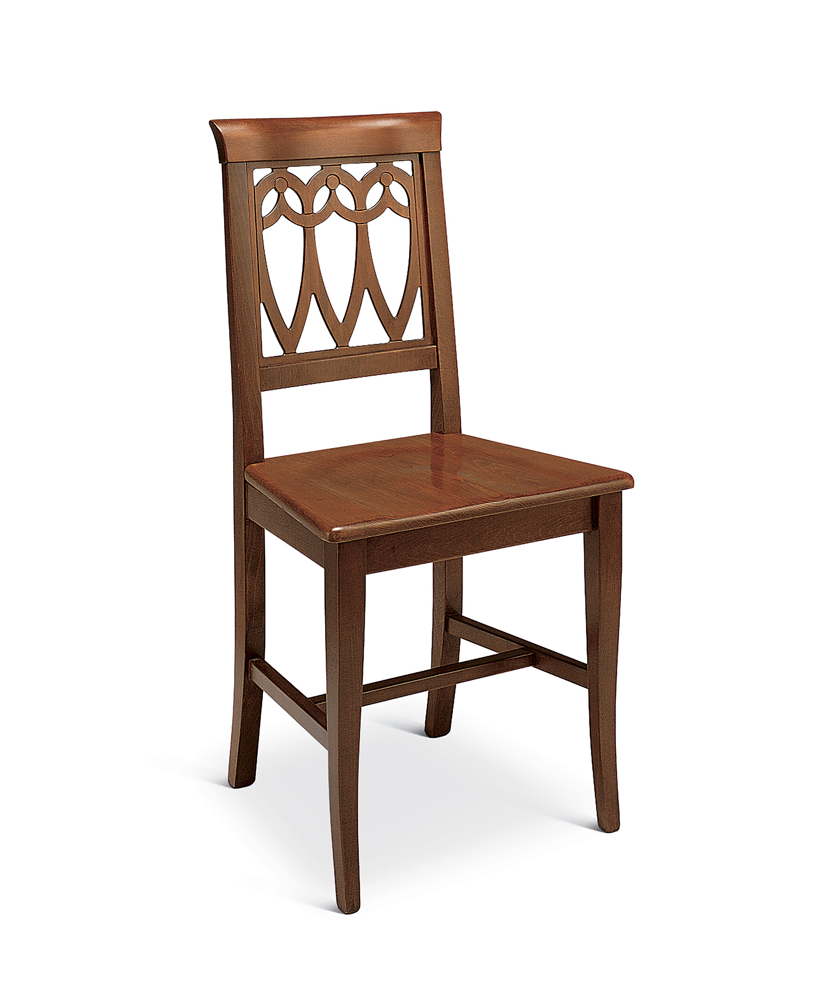 2507/l Tifernoit Стул "Тюлипани" с деревянным сиденьем. Soggiorno  - Вид №1