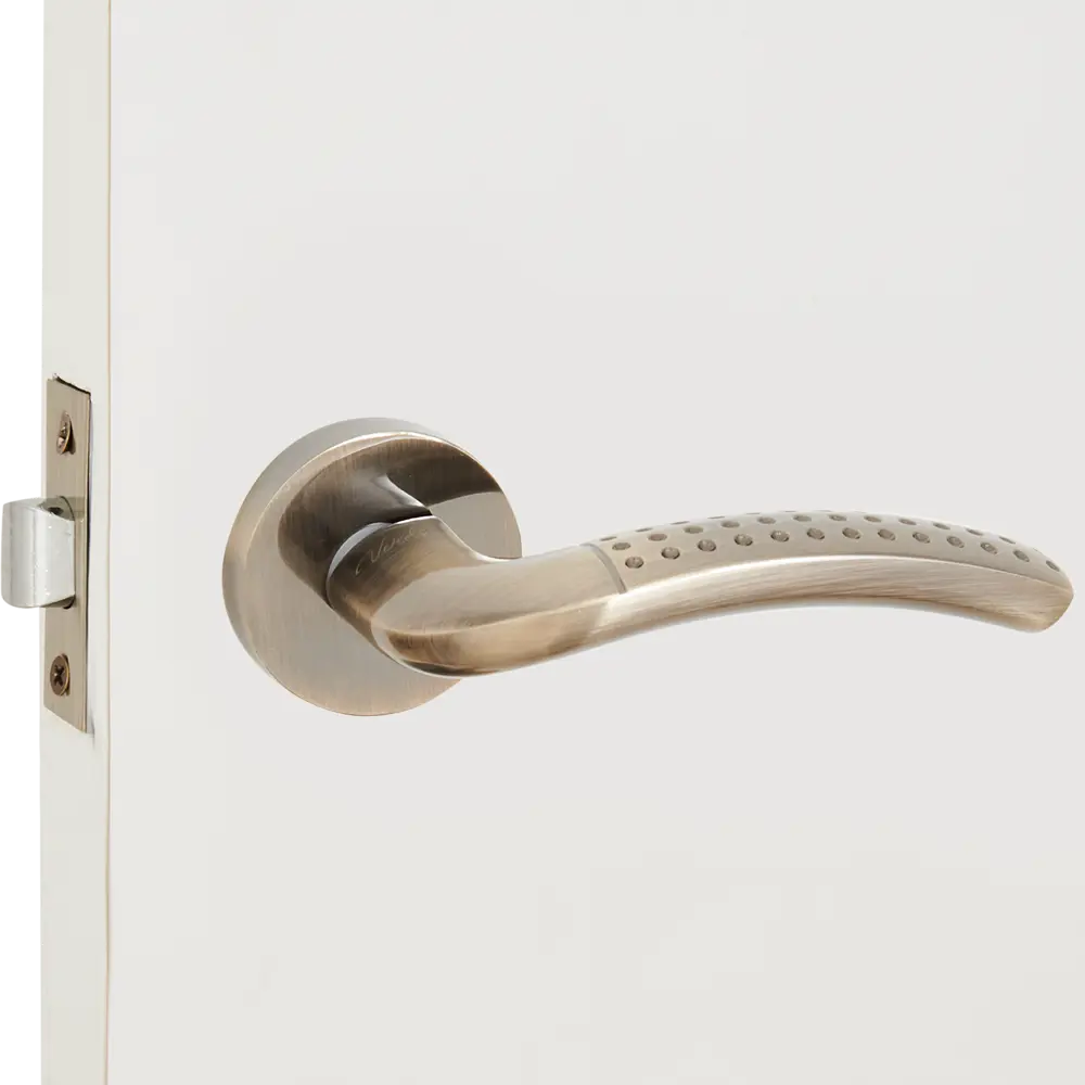 Дверные ручки 260 AB без запирания комплект цвет бронза 85219159 STLM-2131498 Santreyd  - Вид №5