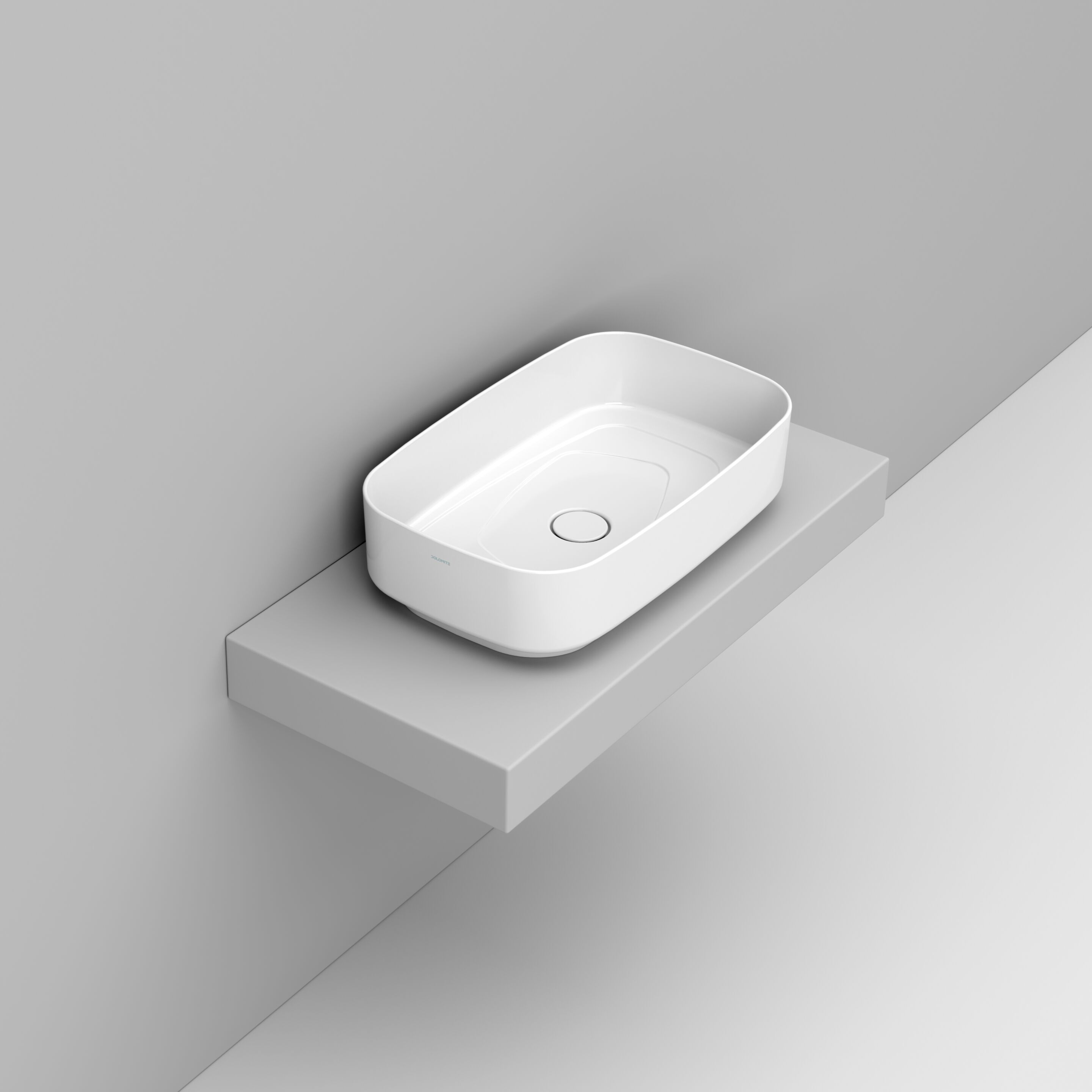 Керамическая раковина с одной столешницей Ceramica Dolomite за пределами ARCH-00090533 - Вид №7