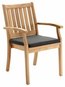 solpuri Штабелируемый садовый стул из тика с подлокотниками Windsor