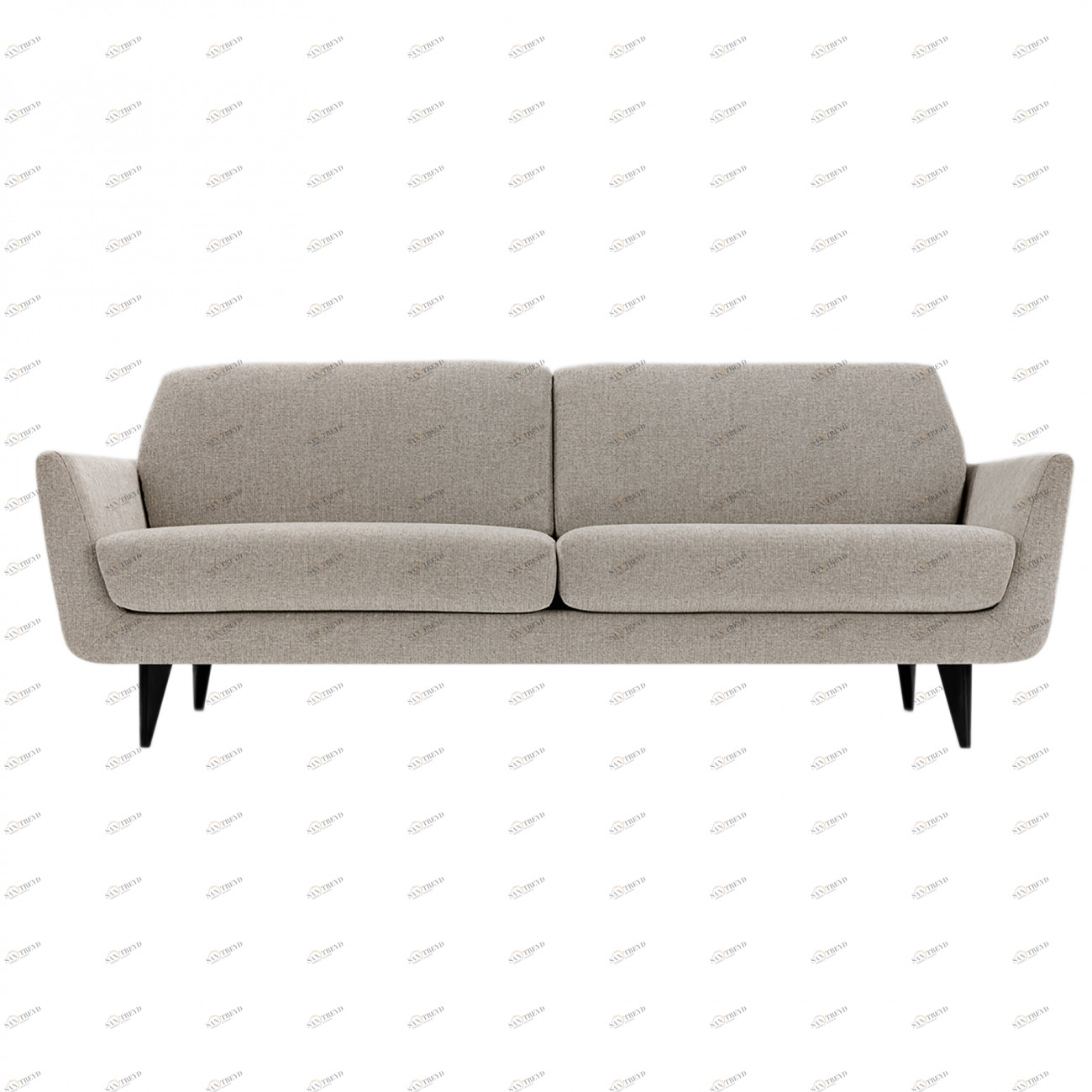 Диван Rucola трехместный прямой светло-серый SITS RUCOLA 192472 Серый 