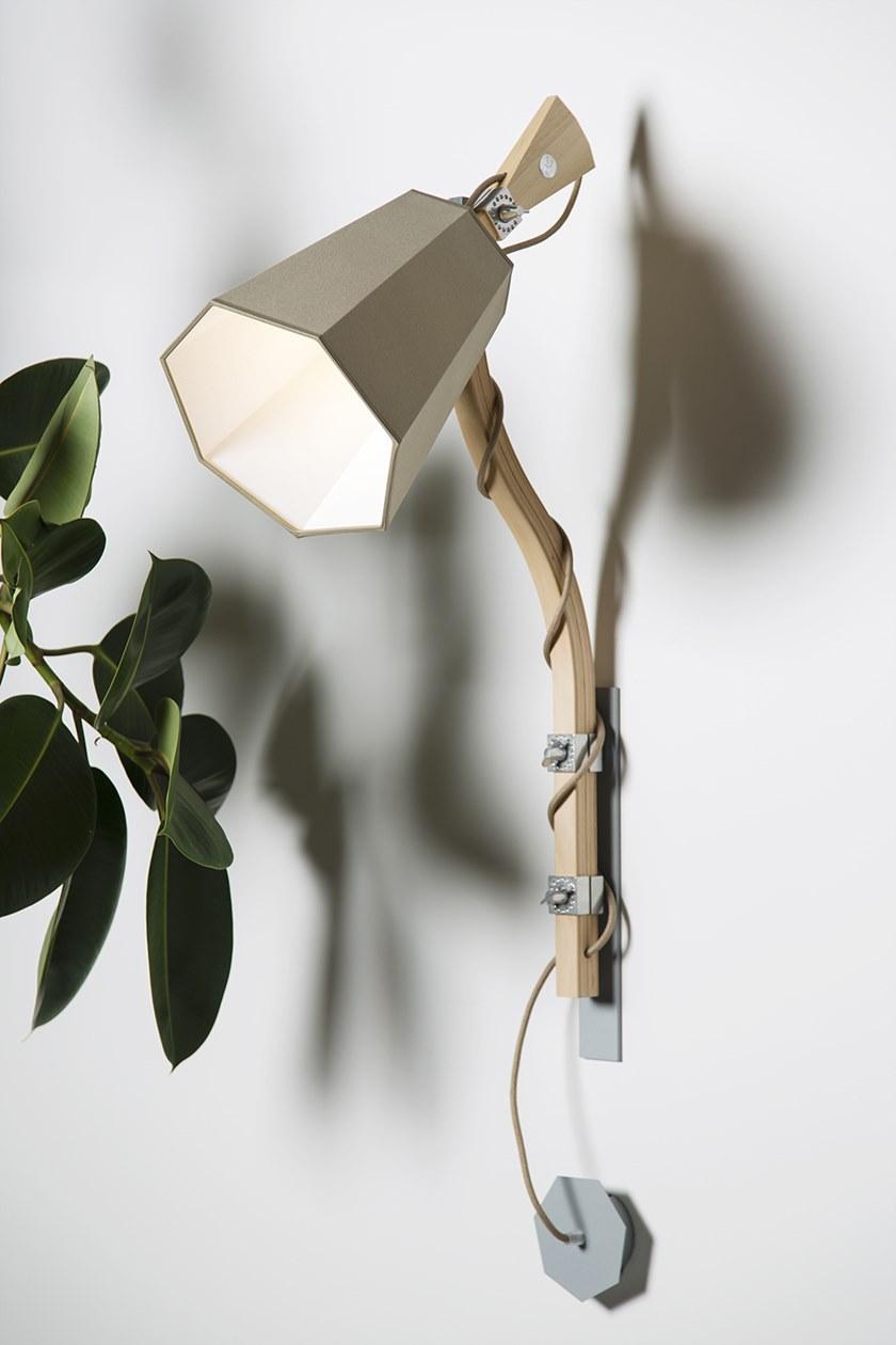 designheure Регулируемый настенный светильник Luxiole Pam90lmo - Вид №5