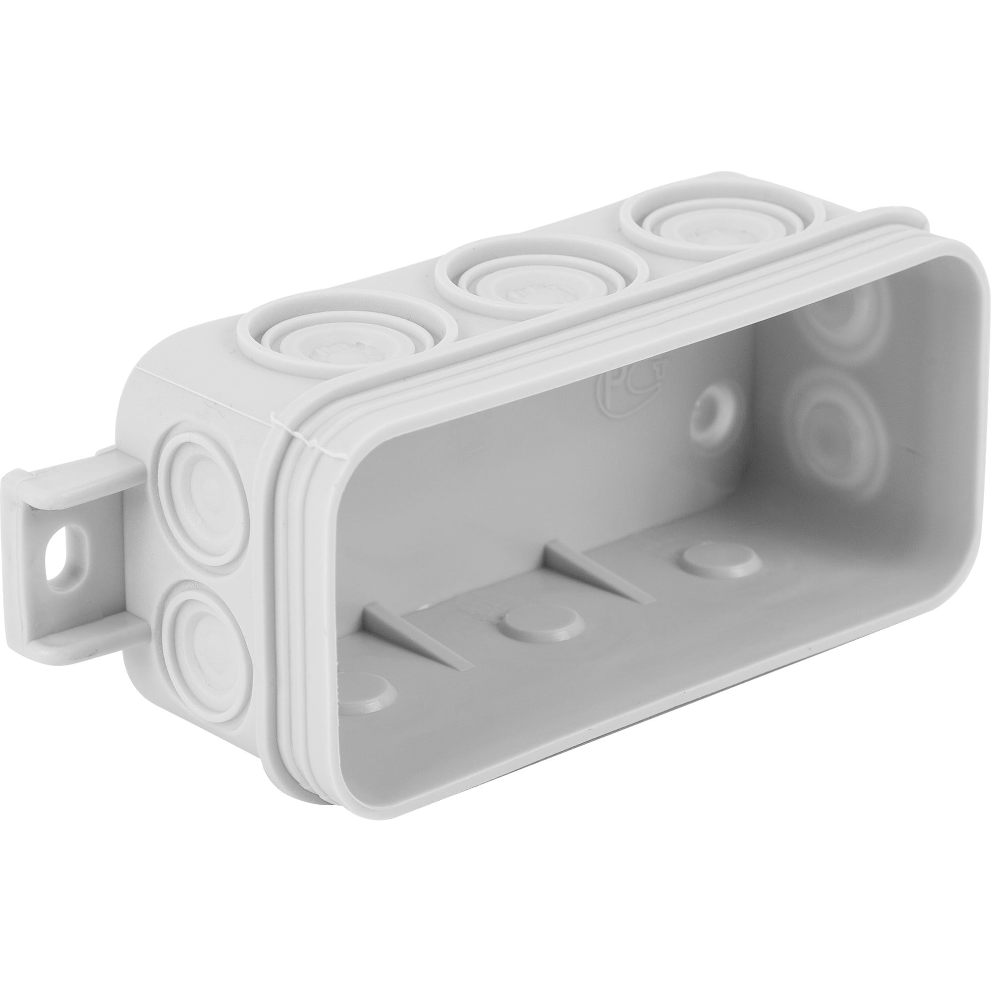 86649411 Коробка распределительная 67091 43х80х36 мм цвет серый, IP54 Santreyd  - Вид №2