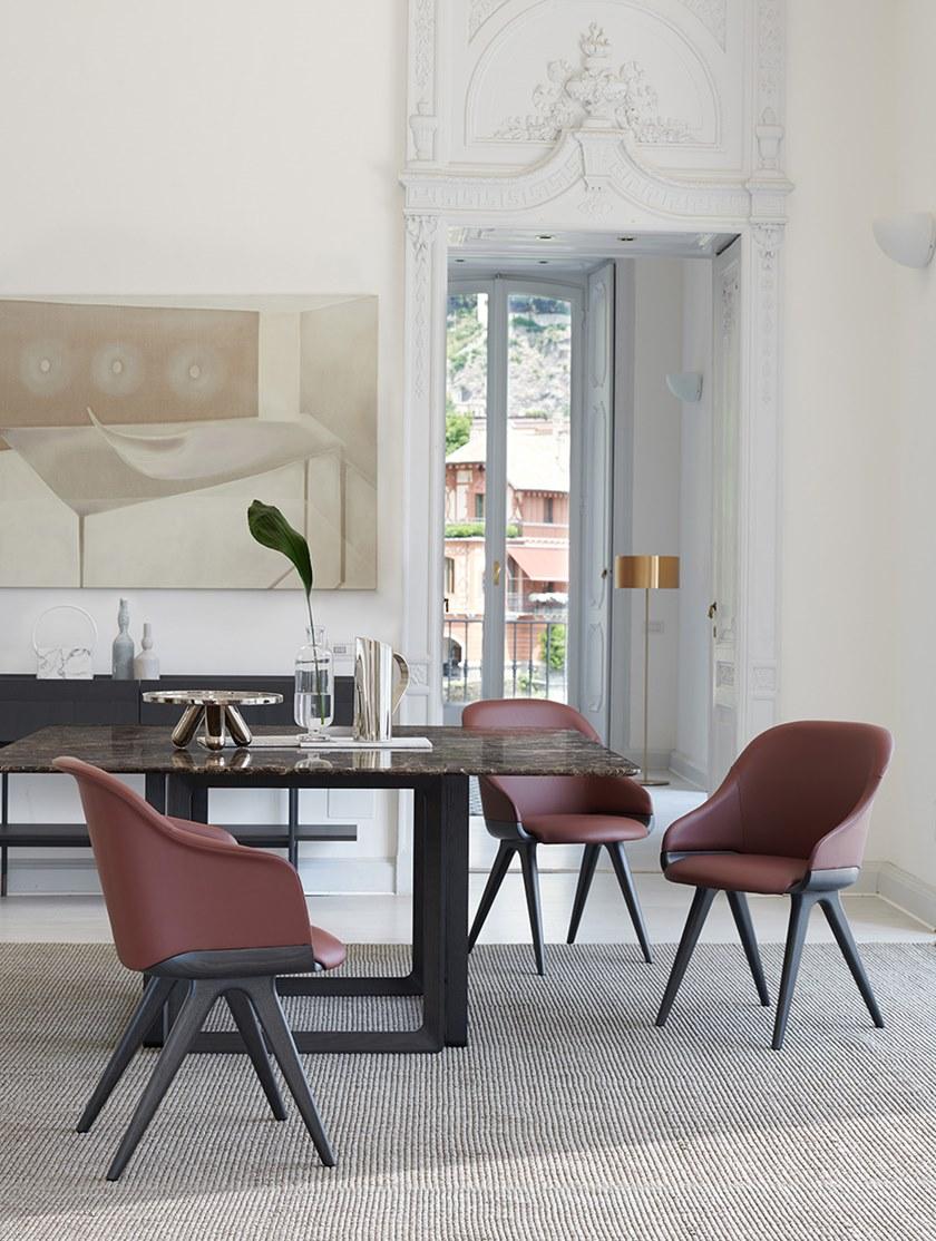 Potocco Квадратный мраморный стол Opus 893/tq - Вид №4