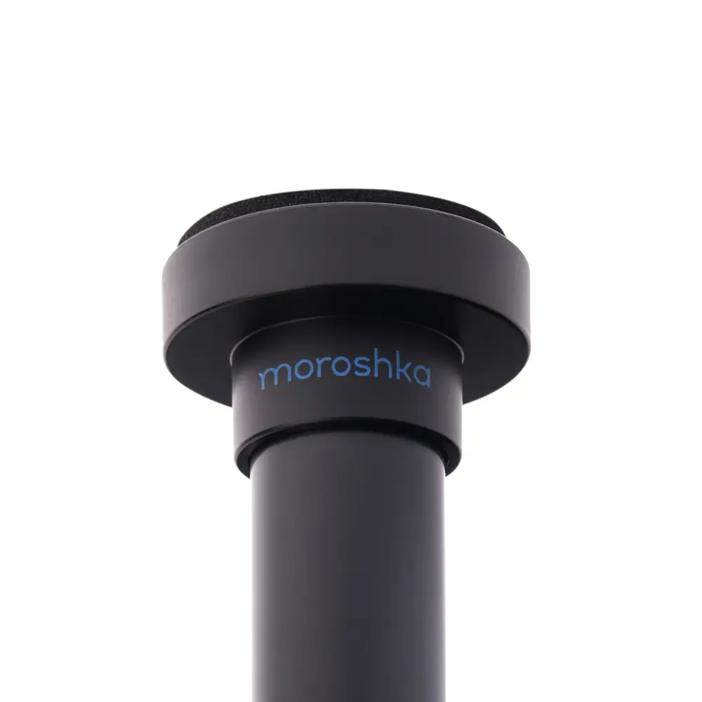 Карниз для ванной Moroshka Memphis 905-120-01 телескопический 140-260 см цвет черный 87020941 STLM-2070576  - Вид №1