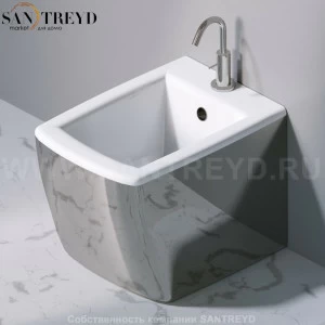 S502251 Биде напольное SQUARE A. e T. Italia