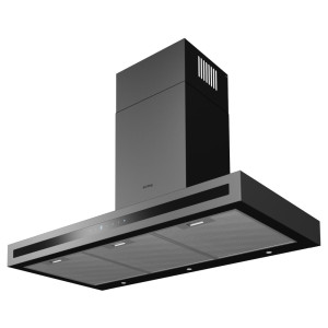 8194904 Вытяжка каминная Korting KHC 9877 N черный/черный