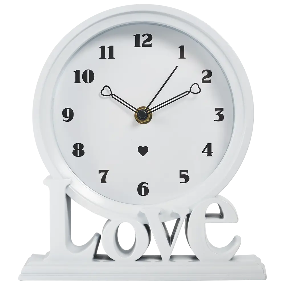 Часы настольные Love 21 см 82410229 STLM-2138817 Santreyd 