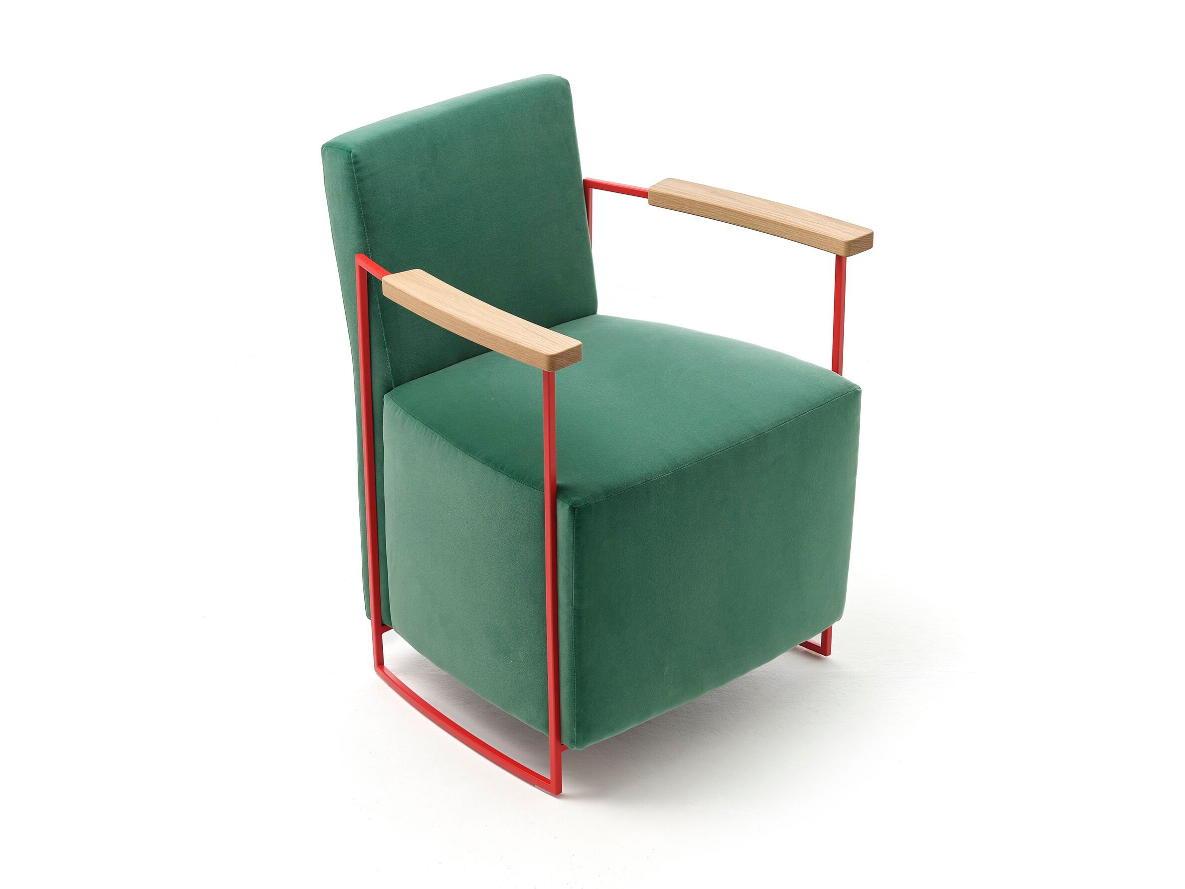 Стальное кресло с подлокотниками EPÒNIMO Gotham ARCH-00120960