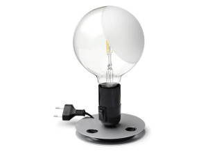 Стеклянная светодиодная настольная лампа
